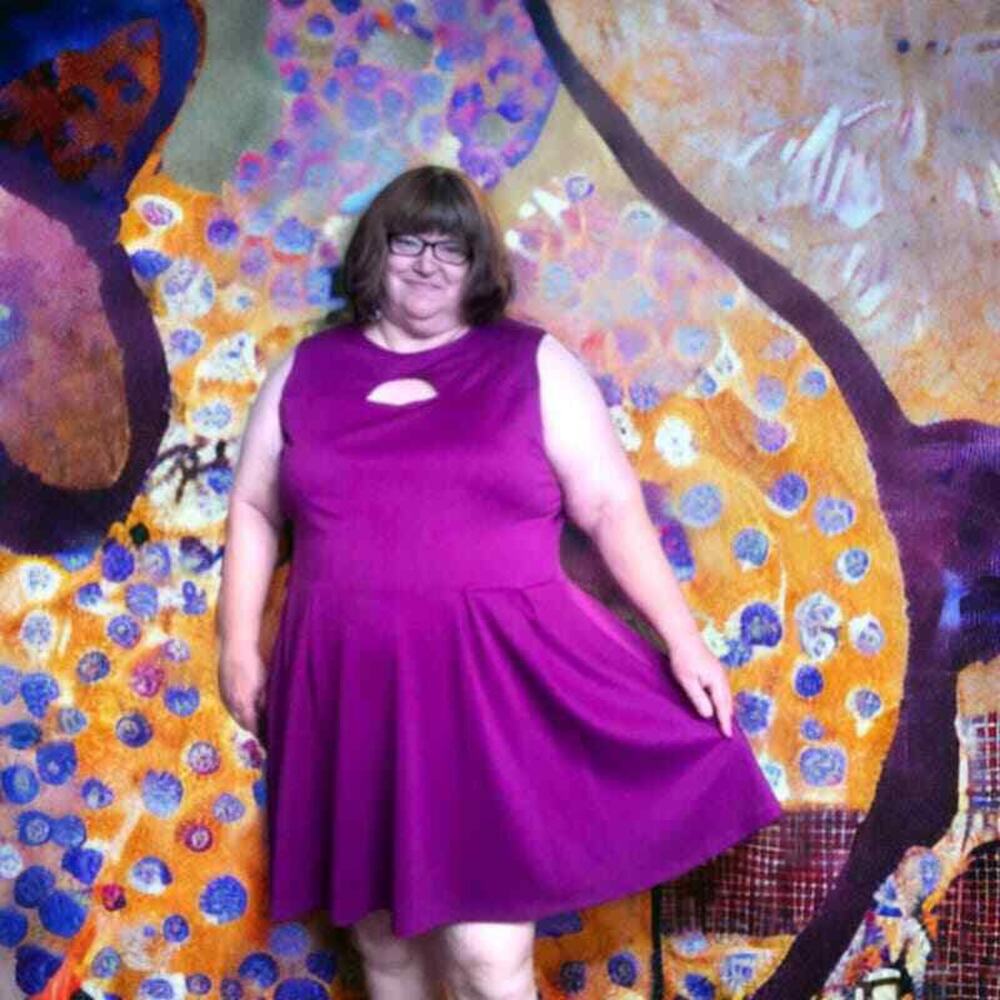 NWOT! Bongo Juniors magenta cut-out mini dress 3X!